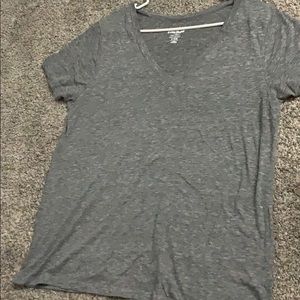 Heather Gray Old Navy V Neck Top